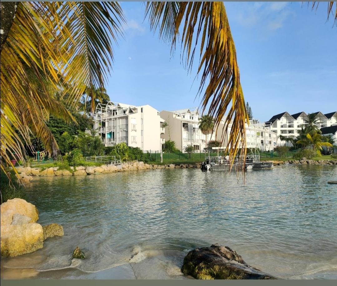 Studio Vue Mer, Pieds Dans L'Eau Le Gosier  Ngoại thất bức ảnh